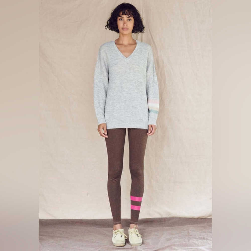 SUNDRY Womens Sweaters | Fair Isle Raglan Sweater Cloud/Multi